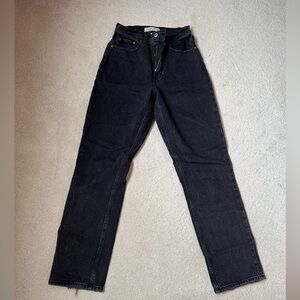 Abercrombie & Fitch Women’s Black Straight Jeans